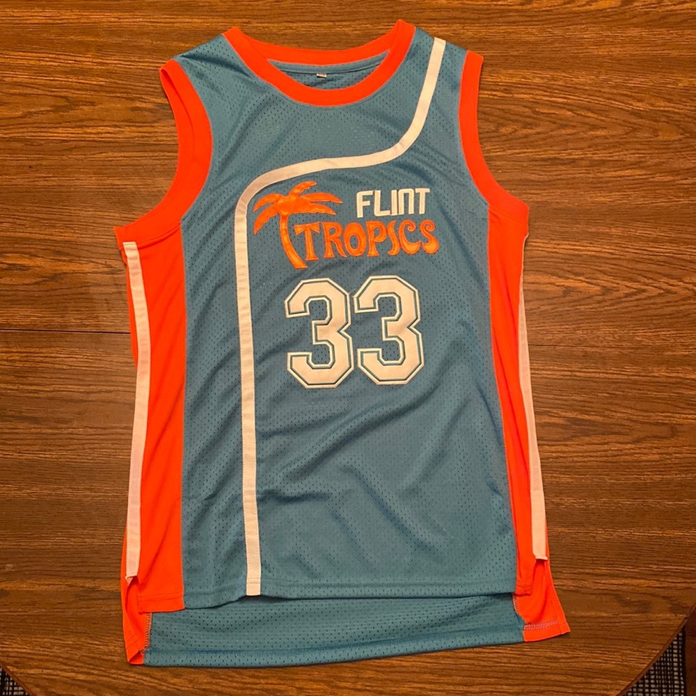 Fully stitched Flint Tropics Jackie Moon jersey from Semi-Pro